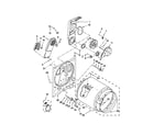Maytag 7MMEDC300BW0 bulkhead parts diagram