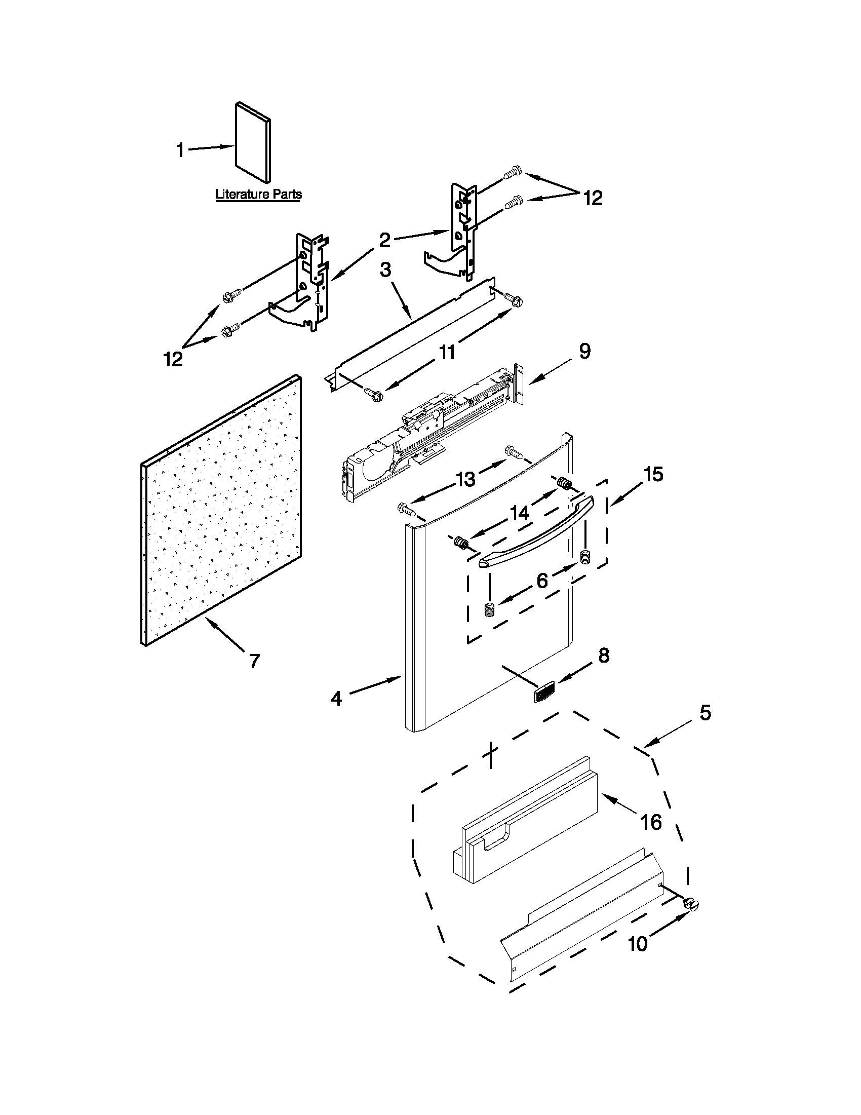 Door and panel parts