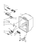 Refrigerator liner parts