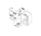 Whirlpool GX5FHTXVB04 refrigerator liner parts diagram