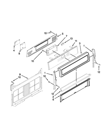 Control panel parts