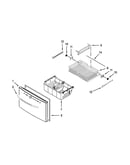 Freezer door parts