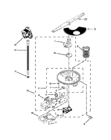 Pump and motor parts