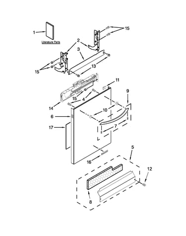Door and panel parts