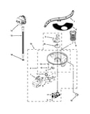 Pump, washarm and motor parts