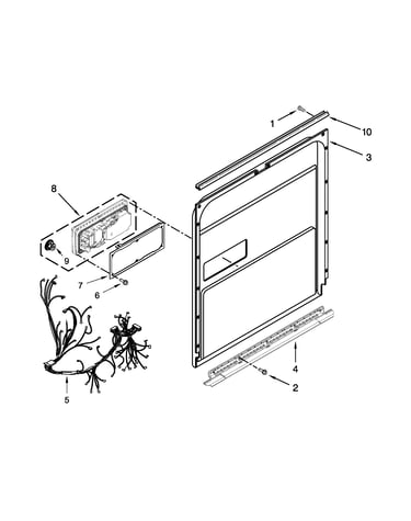 Inner door parts