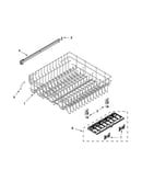Upper rack and track parts