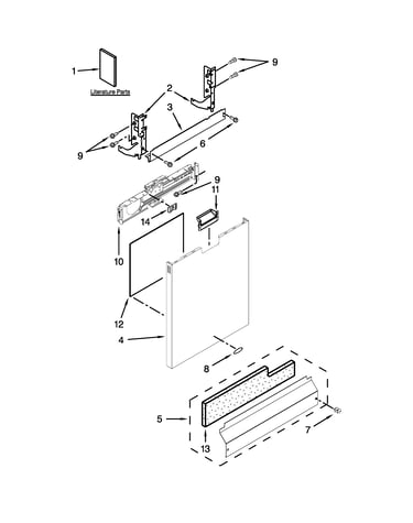 Door panel parts