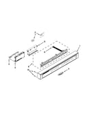 Control panel and latch parts