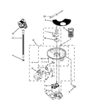 Pump and motor parts