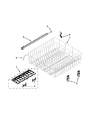 Upper rack and track parts