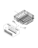 Lower rack parts