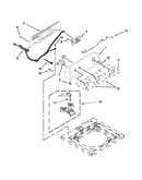 Controls and water inlet parts