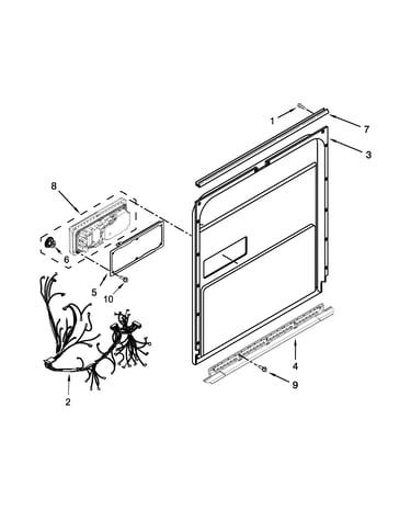 Inner door parts