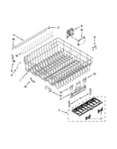 Upper rack and track parts