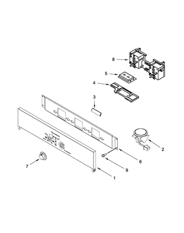 Control panel parts