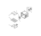 Ikea IBS350PXS01 internal oven parts diagram