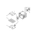 Ikea IBS650PXB01 internal oven parts diagram