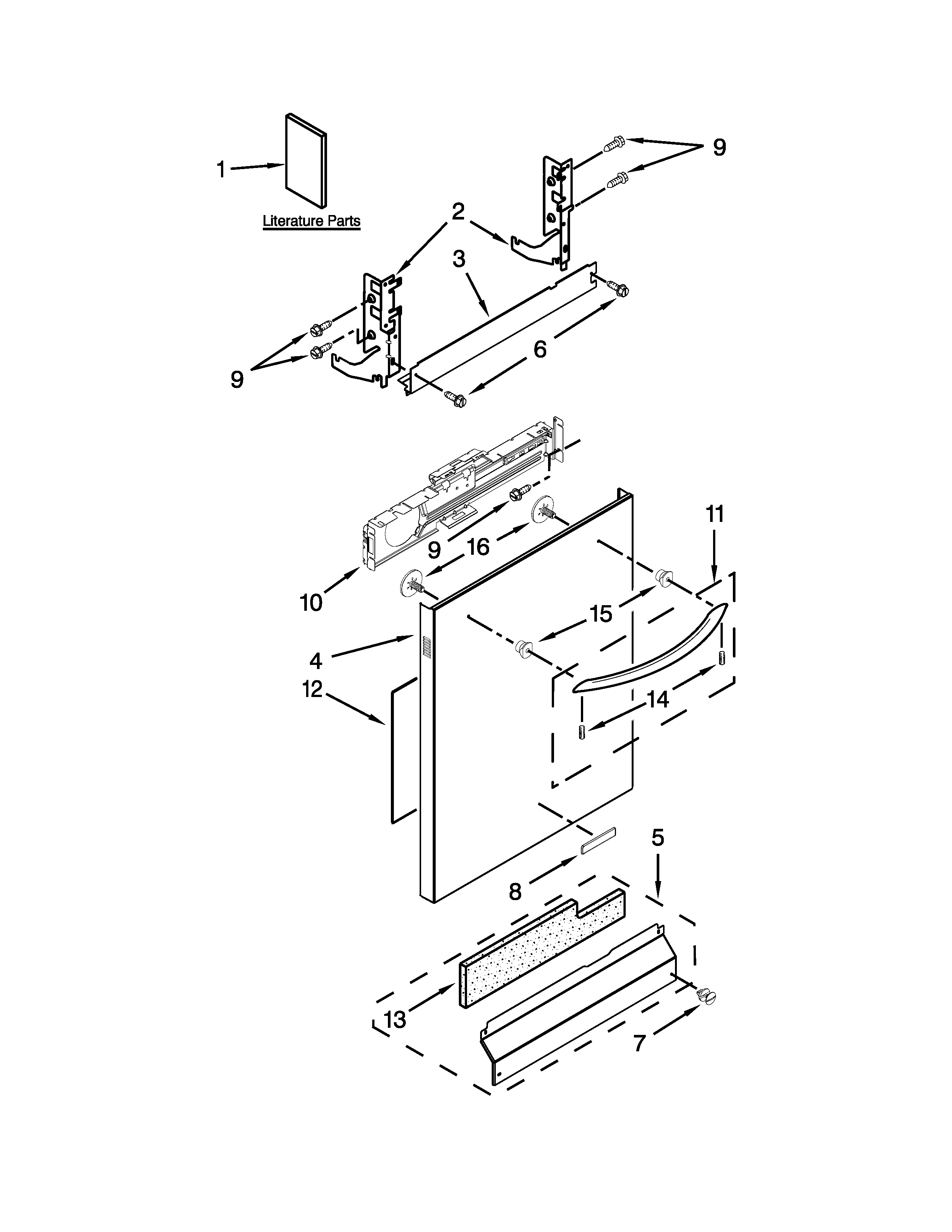 Door and panel parts