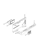 Control panel and latch parts