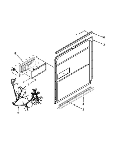 Inner door parts