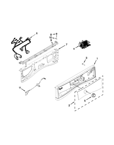 Control panel parts