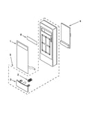 Microwave control panel parts