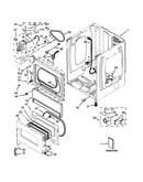 Lower cabinet & front panel parts