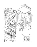 Upper cabinet & front panel parts