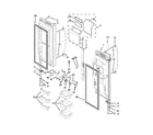 Maytag MFT2673BEB11 refrigerator door parts diagram