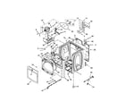 Maytag YMEDB725CG0 cabinet parts diagram