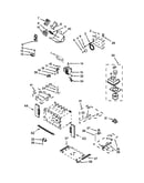Cabinet and stirrer parts