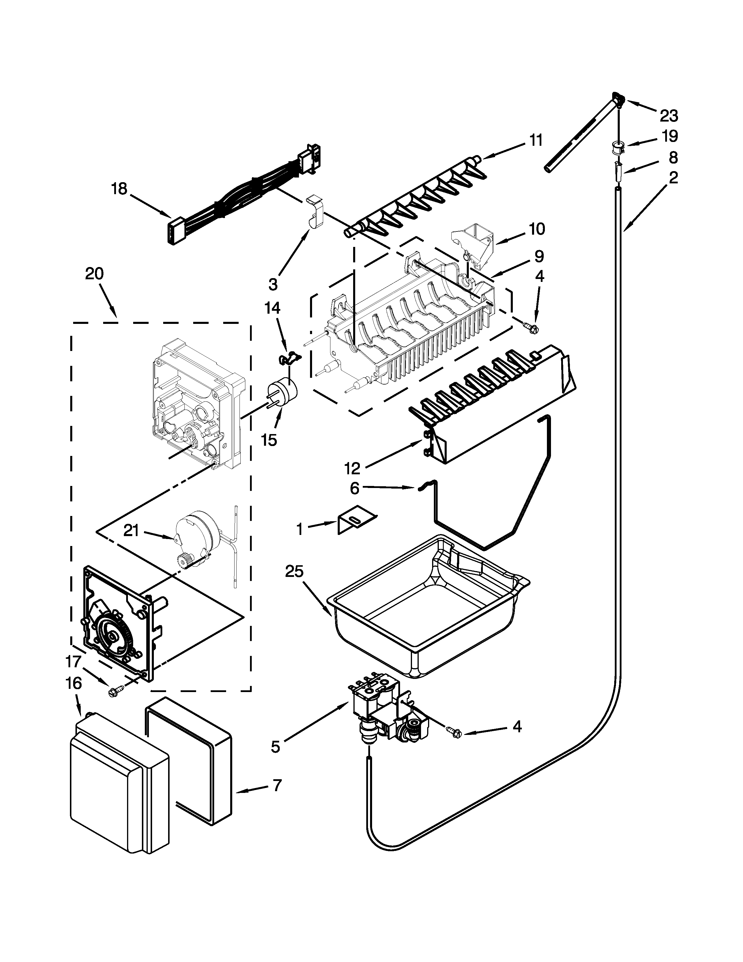 Icemaker parts