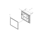KitchenAid KFCP22EXMP4 freezer door parts diagram