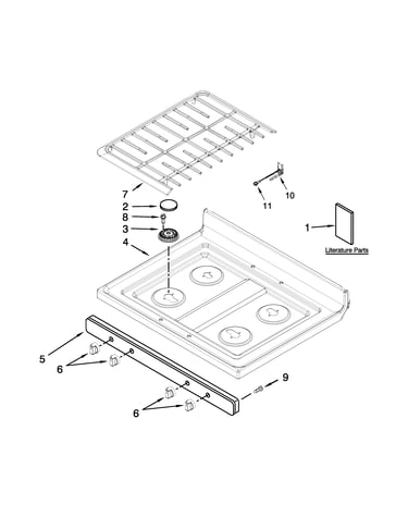 Cooktop parts