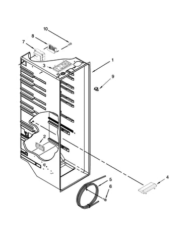 Refrigerator liner parts