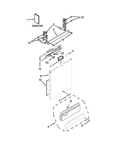 Door and panel parts