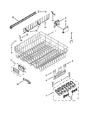 Upper rack and track parts