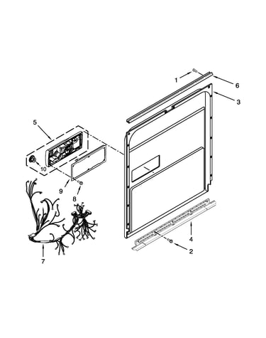 Inner door parts