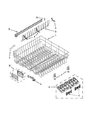 Upper rack and track parts