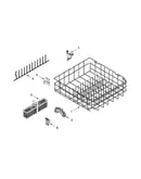 Lower rack parts