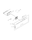 Control panel and latch parts
