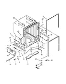 Tub and frame parts