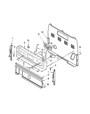 Control panel parts