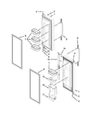 Refrigerator door parts