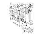 Maytag YMEDX700AG0 cabinet parts diagram