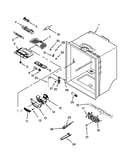 Refrigerator liner parts
