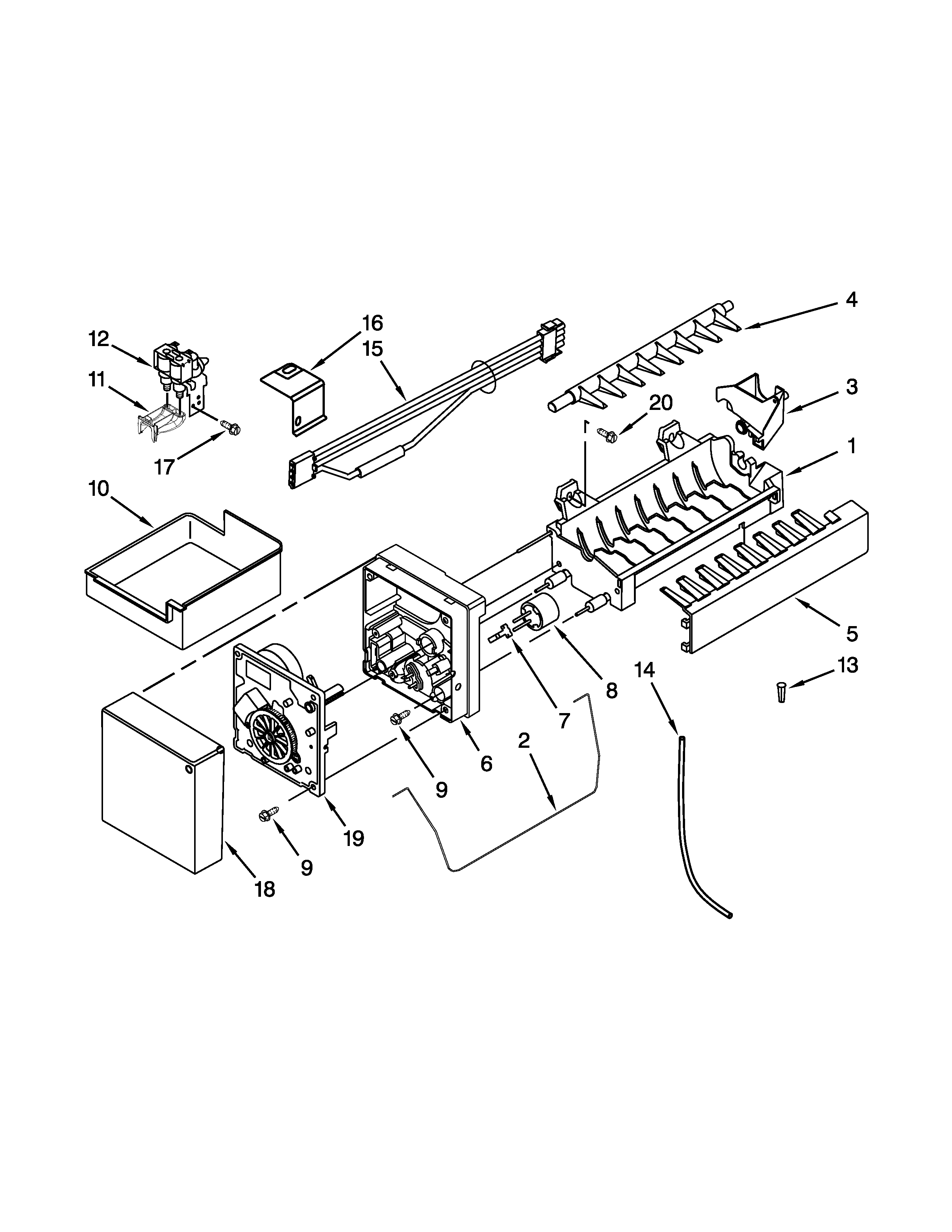 ICE MAKER PARTS