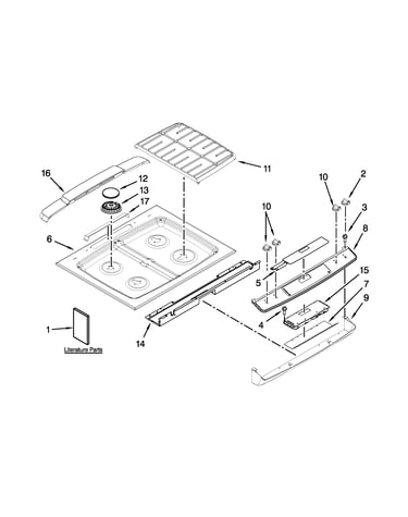 Cooktop parts