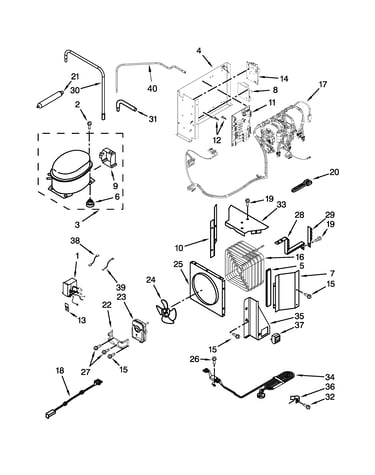 Upper unit parts